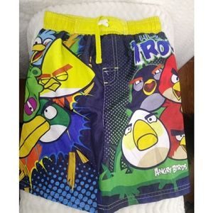 Angry bird swimming shorts